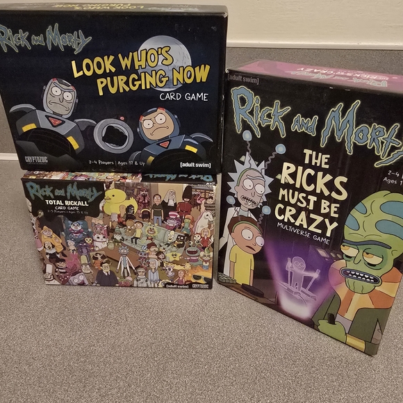 Rick and Morty Board Game Collection - Picture 3 of 5